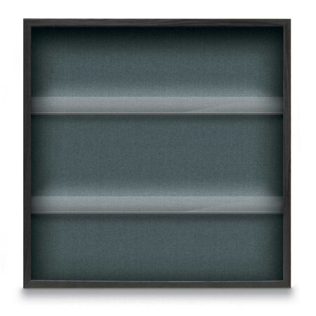 United Visual Products Outdoor Enclosed Combo Board, 48"x36", White Frame/Burgundy & Black UVCB4836ODW-BURGUN-BLACK